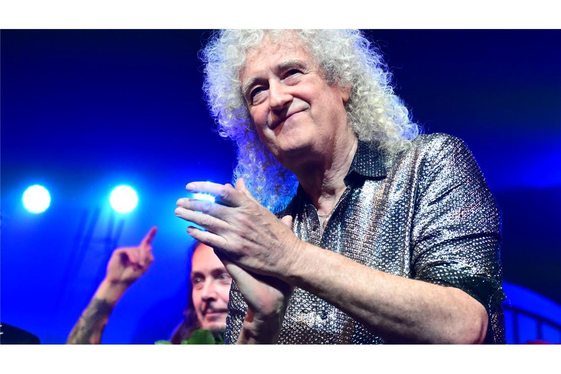 Queen-Gitarrist: Denke die ganze Zeit an Freddie May ist ein Mann vieler Talente: So ist er beispielsweise Doktor der Astrophysik und Buchautor.
