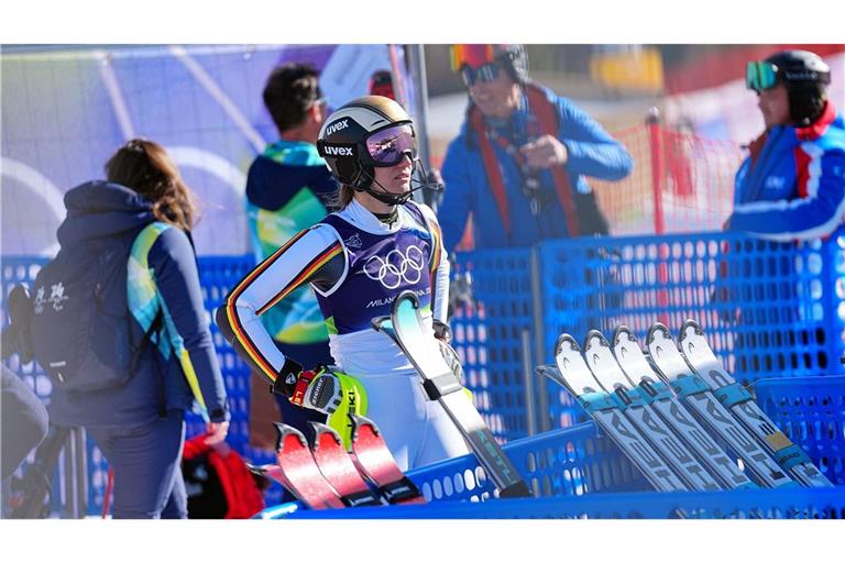 Medaillen-Traum geplatzt: Lena Dürr war sichtlich enttäuscht.