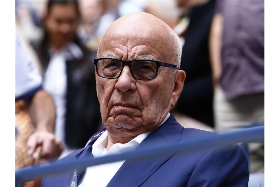 Medienmogul Rupert Murdoch wird 90: Der Scharfmacher lässt nicht locker. Foto: Julio Cortez/AP/dpa