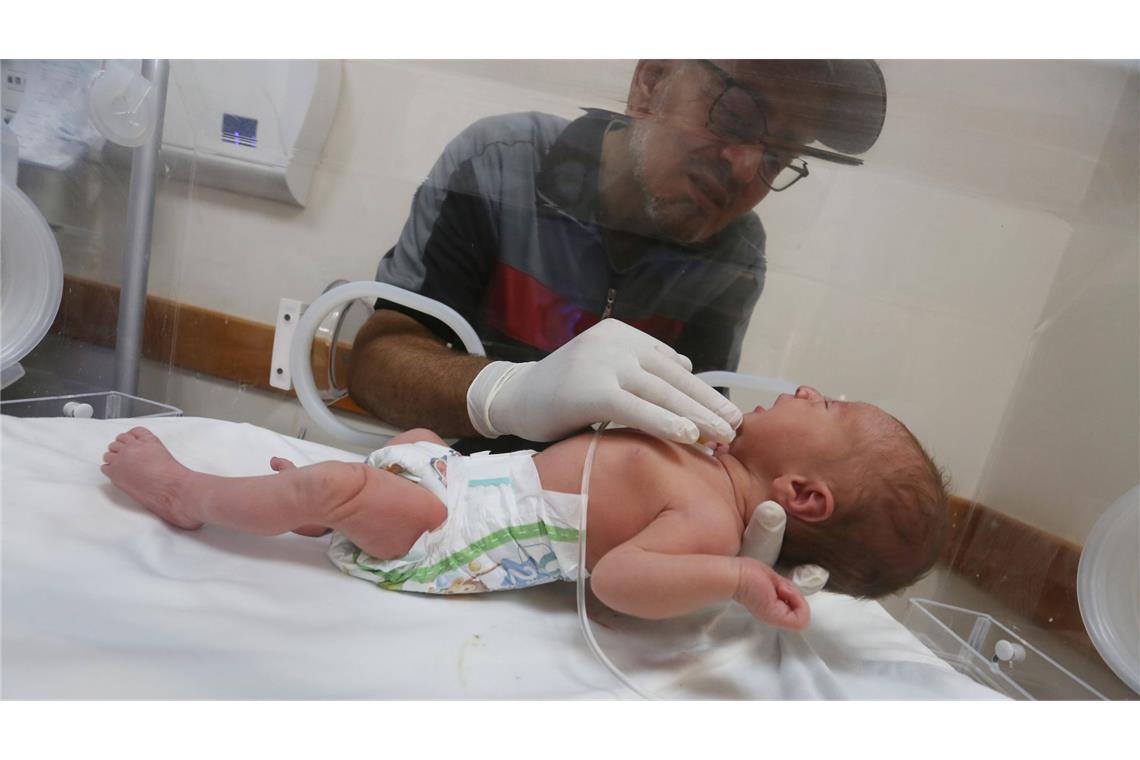Mediziner retteten ein Baby aus dem Leib einer getöteten Palästinenserin (Archivfoto).