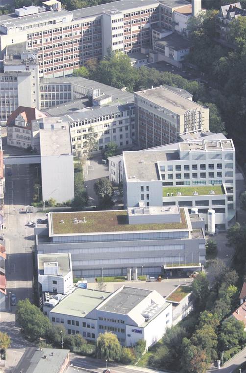 Mehr als 1100 Mitarbeiter arbeiten in den Gebäuden der Tesat-Spacecom, aber ein gutes Drittel der Flächen gehört nicht Tesat, sondern Riva. Archivfoto: F. Muhl