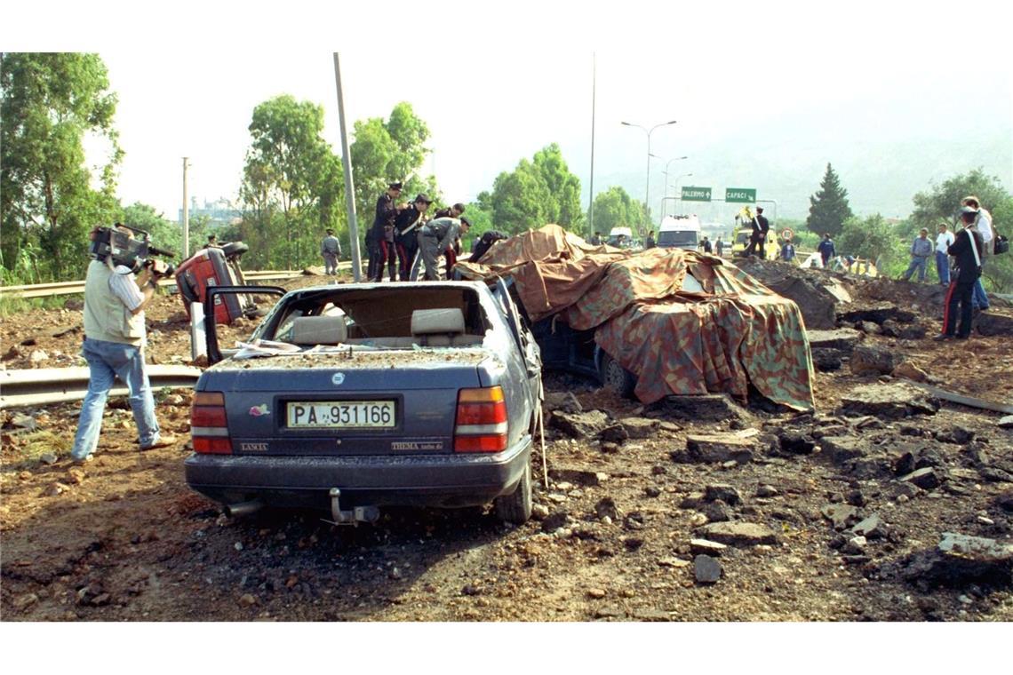 Falcone-Attentäter nach drei Jahrzehnten auf freiem Fuß Mehr als 30 Jahre nach dem Mord an dem Mafiajäger Giovanni Falcone ist einer der Attentäter nun wieder frei. (Foto: Archiv)