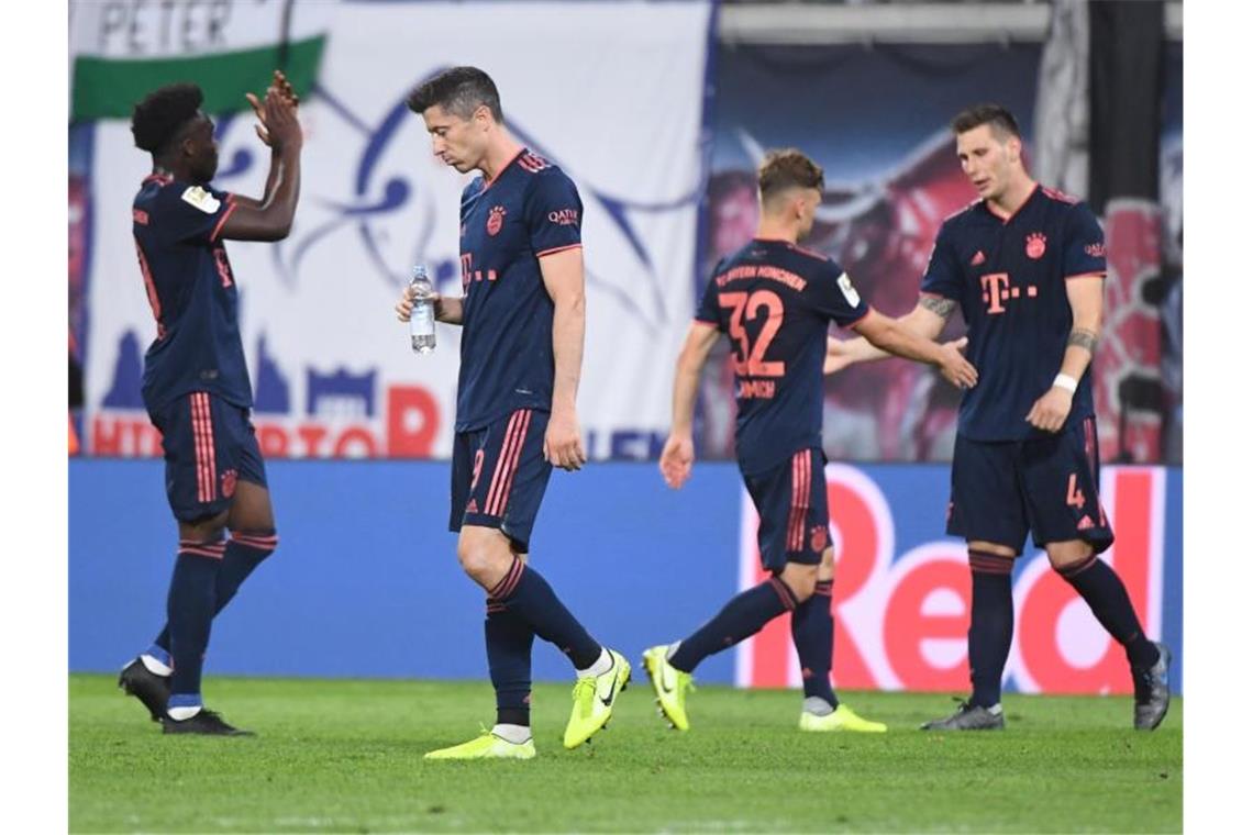 Mehr als ein Punkt war für den FC Bayern München in Leipzig nicht zu holen. Foto: Hendrik Schmidt