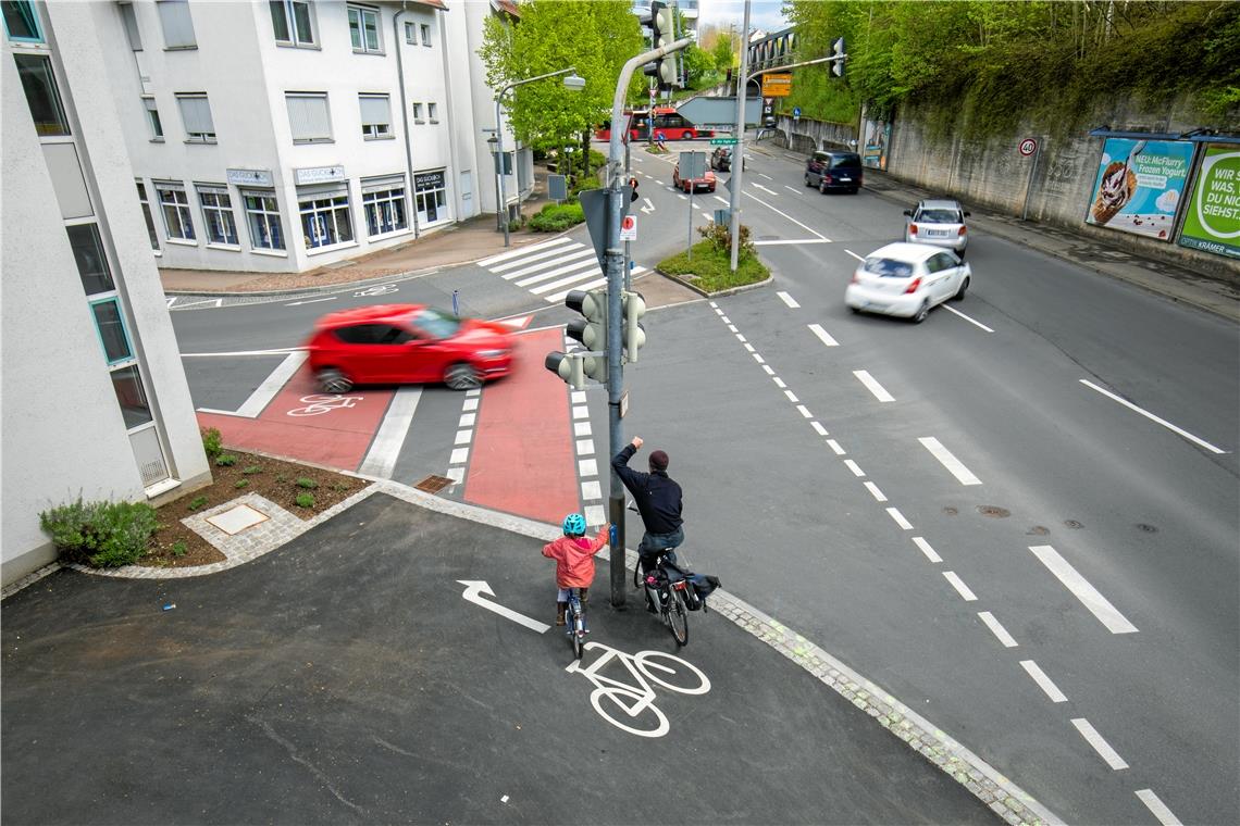 Mehr sichere Radwege wünschen sich viele Backnanger Bürger. Archivbild: A. Becher 