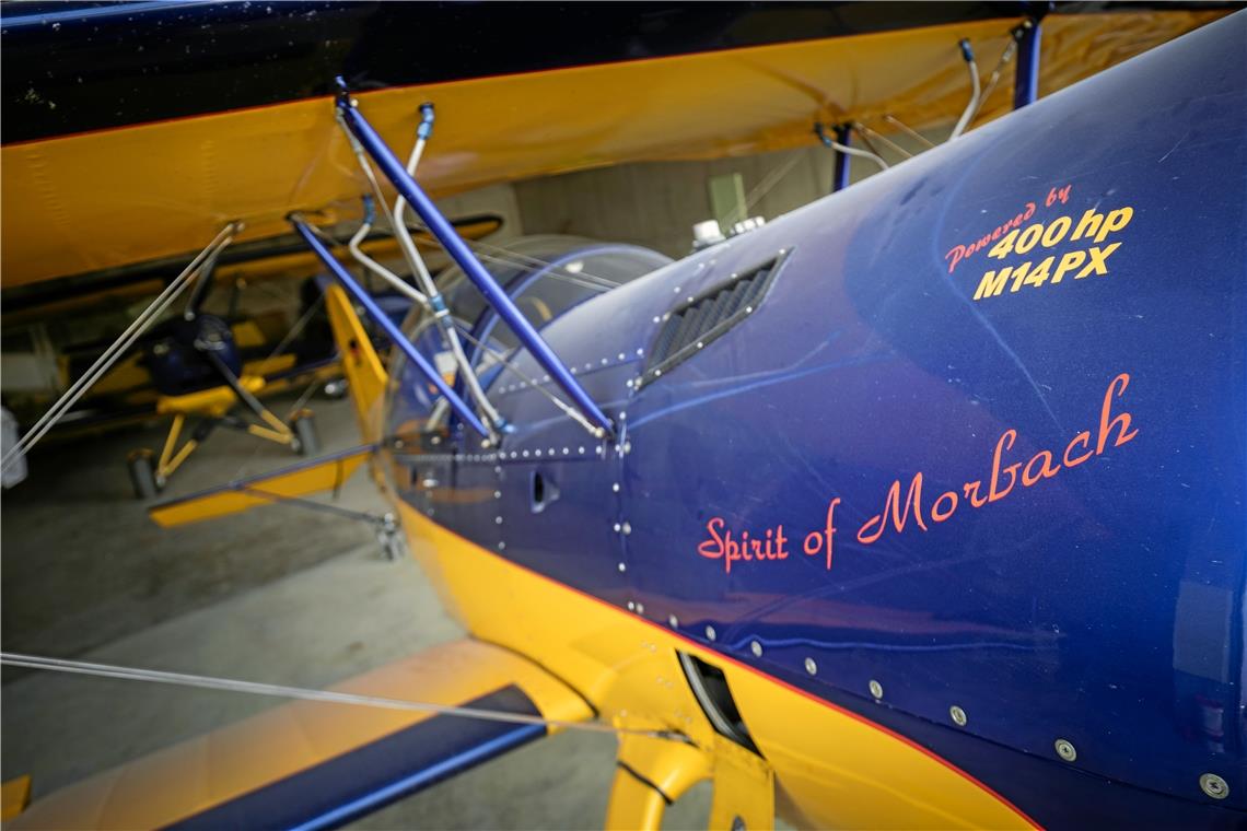 Großerlacher baut Flugzeuge selbst Mehrere Jahre hat Haag mit Freunden an der „Spirit of Morbach“ geschraubt.