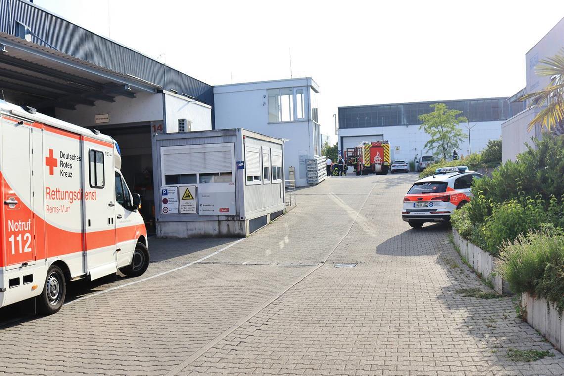 Battery explodes at the Stihl branch plant in Waiblingen-Hohenacker