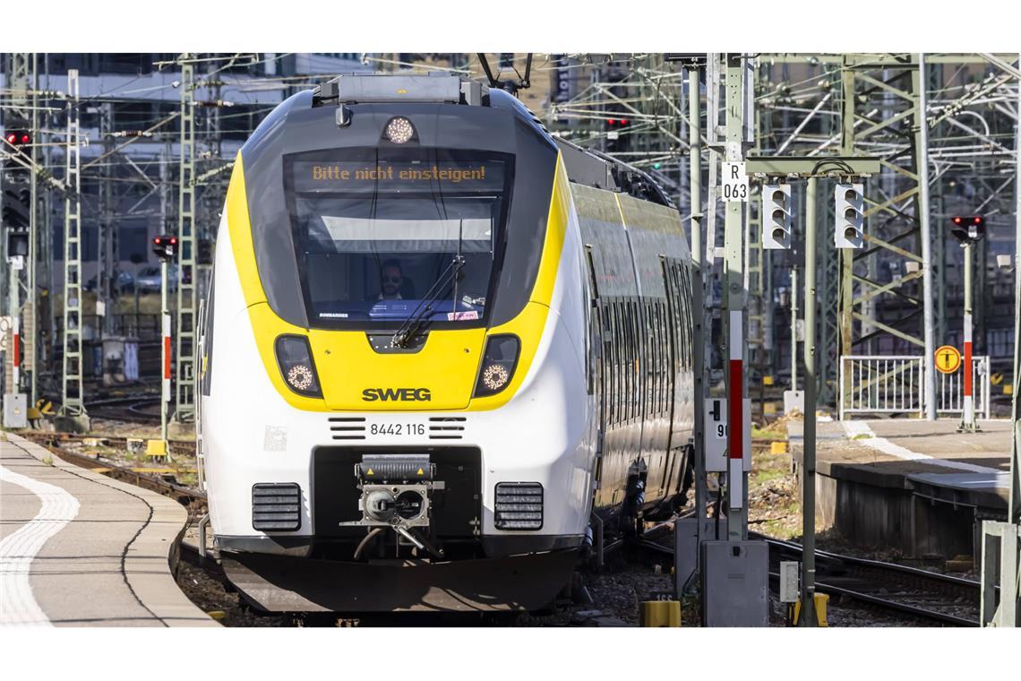 Züge zwischen Bietigheim und Stuttgart fallen im Sommer aus Mehrere MEX-Linien sind in den kommenden Wochen eingeschränkt – und fahren nicht zum Stuttgarter Hauptbahnhof.