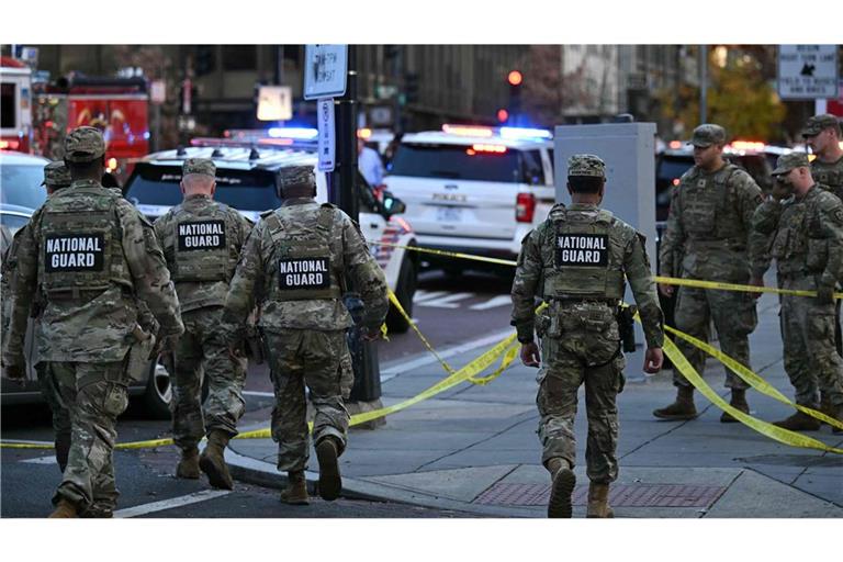 Mehrere Soldaten der Nationalgarde sind in Washington getötet worden.