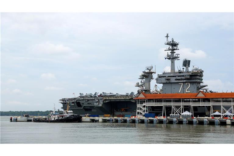 Mehrere US-Medien berichten, dass der Flugzeugträger auf dem Weg in den Nahen Osten sei (Archivbild).