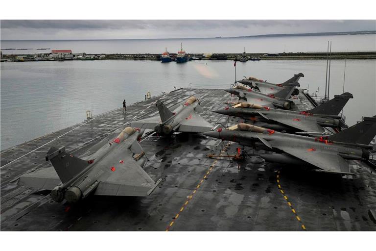 Mehrmals im Jahr wird mit französischen Kampfjets Abschreckung geübt. (Archivbild)