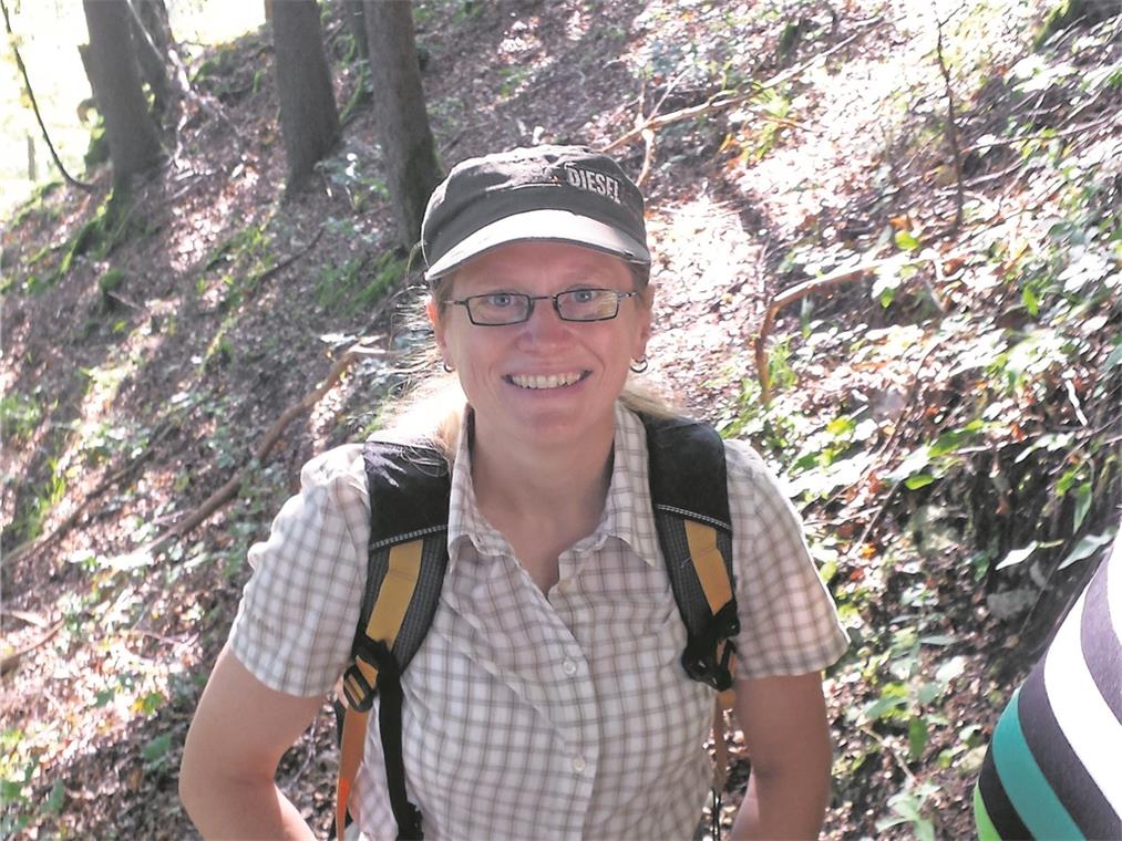 Melanie Schaible ist viel im Wald unterwegs. Die Liebe zur Natur sei einfach da gewesen, sagt sie.