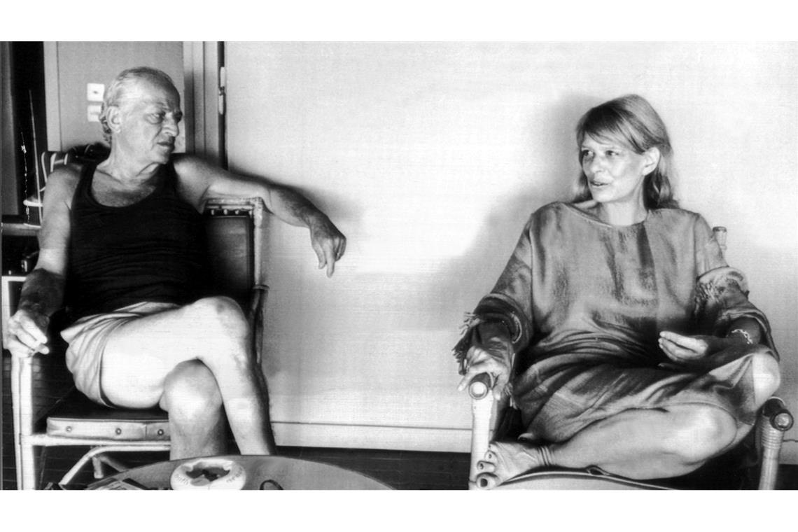Mama Mercouri - Wie sich Europa die Kulturhauptstadt erfand Melina Mercouri und ihr Ehemann, der Regisseur Jules Dassin, im Sommer 1978.