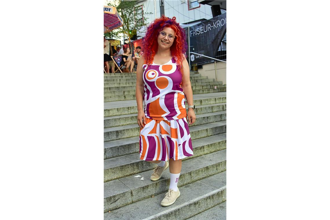 Melissa Dangelmaier aus Allmersbach im Tal ist am Sonntag als Straßenfest-Frau u...