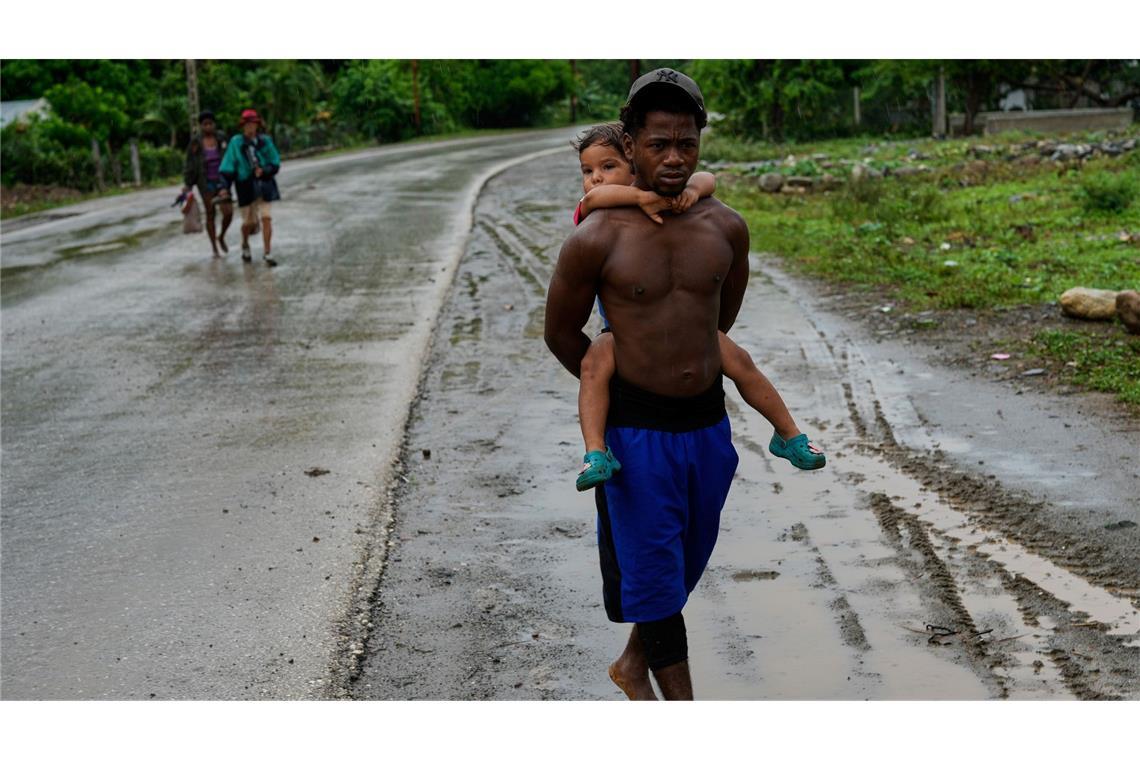 "Melissa" dürfte auch Kuba noch als starker Hurrikan erreichen.