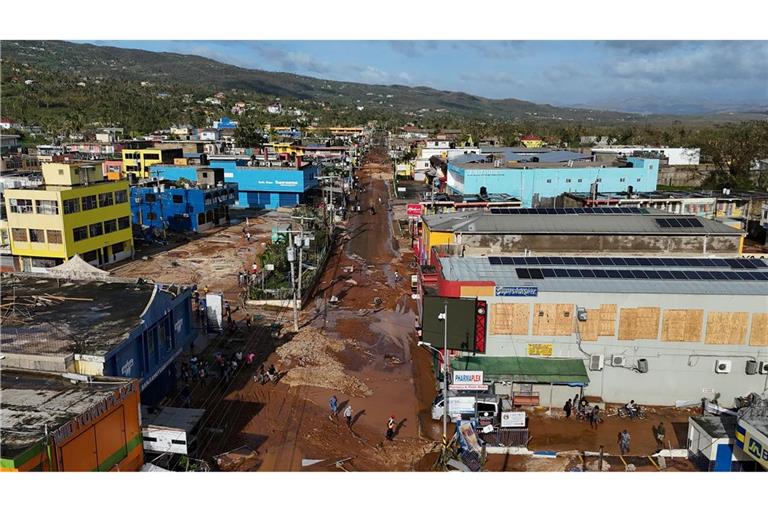 Jamaika meldet 19 Tote durch Hurrikan "Melissa" "Melissa" hat in der Karibik eine Spur der Verwüstung hinterlassen.