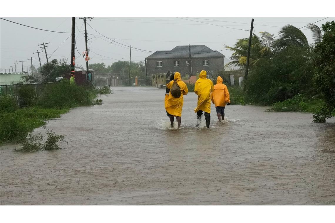 "Unter Wasser": Schwere Schäden auf Jamaika nach Hurrikan "Melissa" hat Jamaika mit voller Wucht getroffen.
