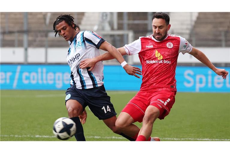 Melkamu Frauendorf und die Kickers wollen ins WFV-Pokalfinale (Archivfoto).