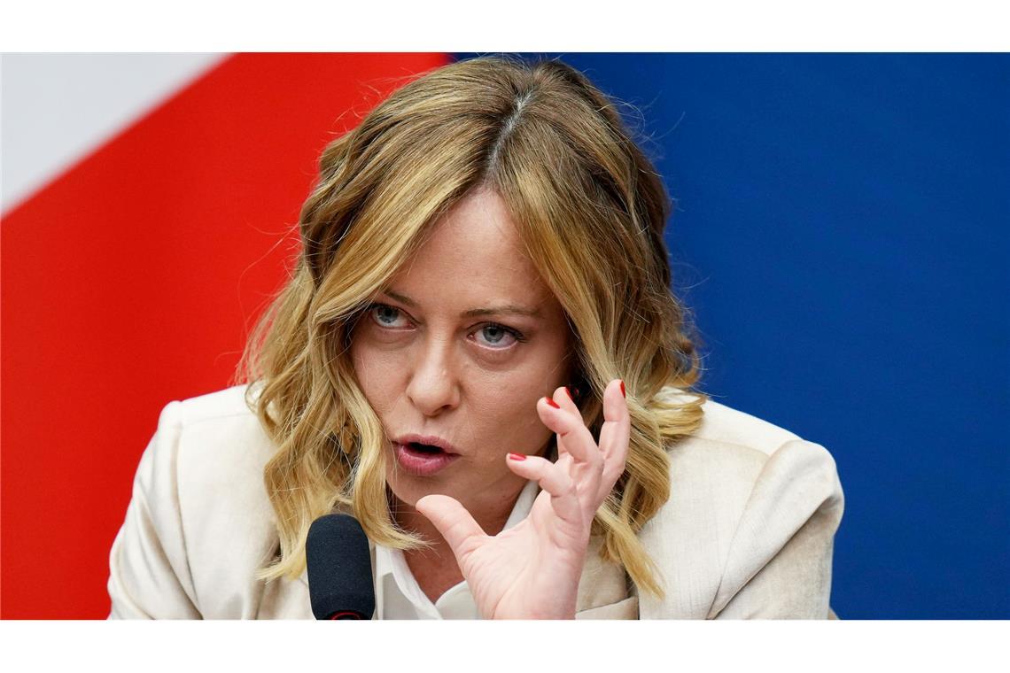 Meloni drängt auf Führungsrolle in Europa Meloni will dabei sein, wenn Trump am 20. Januar in Washington ins Amt eingeführt wird.