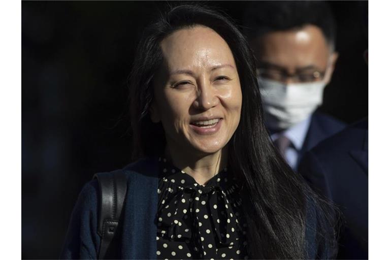 Meng Wanzhou könnte schon bald nach China zurückkehren. Foto: Darryl Dyck/CP/AP/dpa