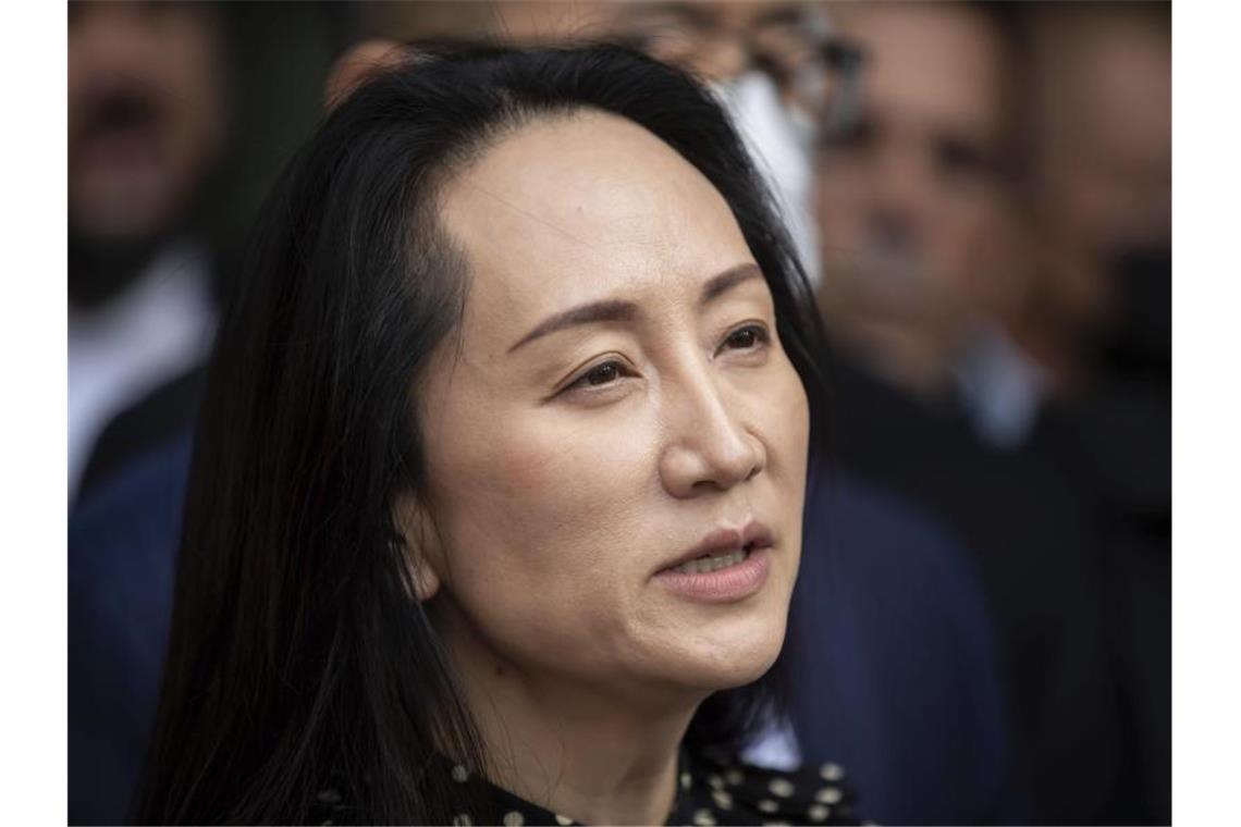US-Verfahren gegen Huawei-Finanzchefin beigelegt Meng Wanzhou sitzt seit Jahren in Kanada fest. Foto: Darryl Dyck/The Canadian Press/dpa