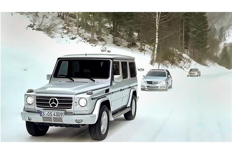 Mercedes-Werbefilm aus einer anderen Zeit