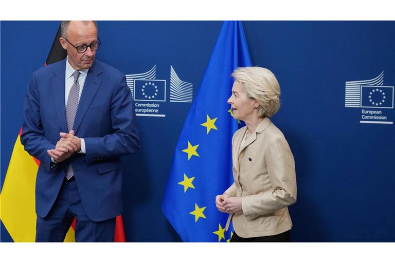 Merz bekommt Gegenwind aus Brüssel. (Archivbild)