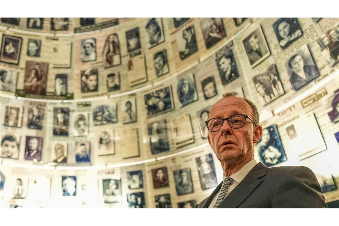 Merz und Netanjahu lassen Turbulenzen hinter sich