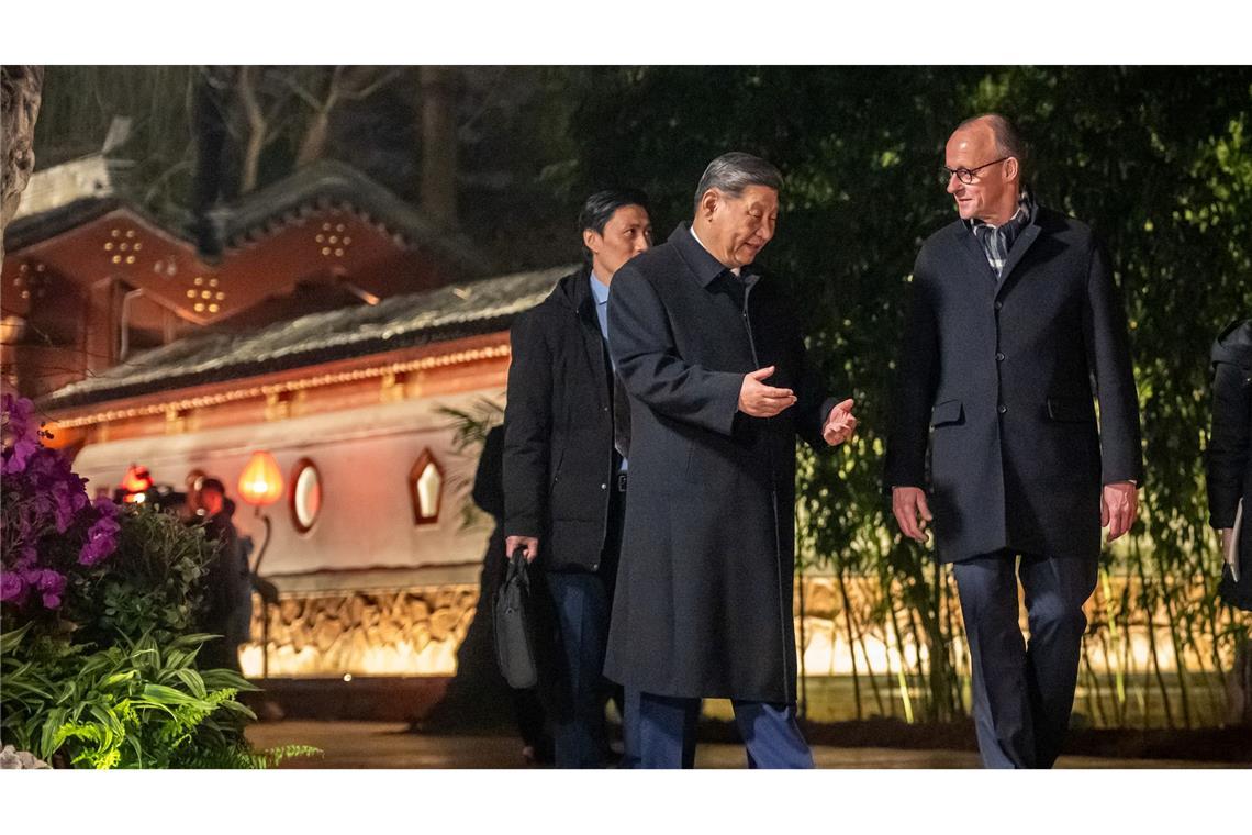 Merz besucht erstmals als Bundeskanzler China.