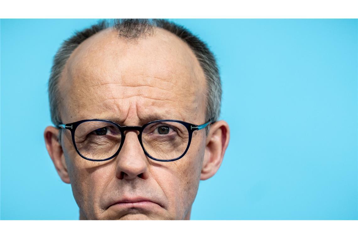 Merz bleibt bei seiner Strategie, eine harte Konfrontation mit Trump zu vermeiden.