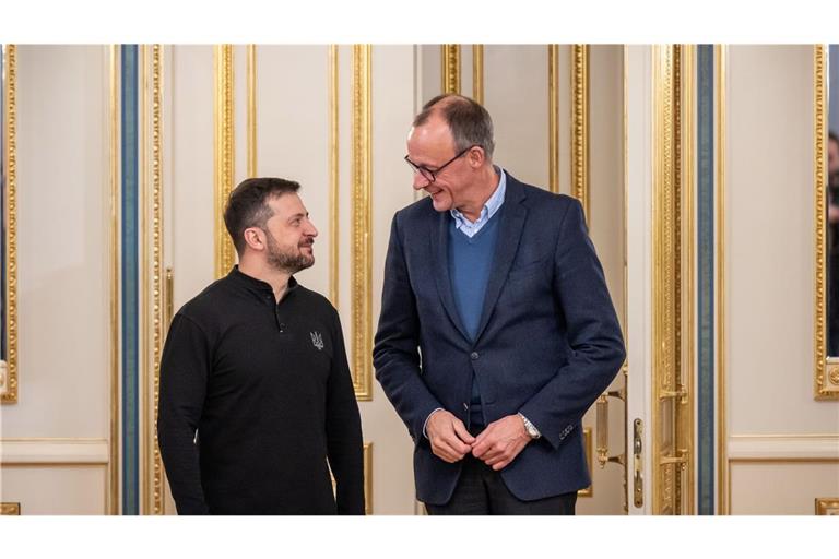Merz empfängt Selenskyj zu Ukraine-Schalten im Kanzleramt. (Archivbild)