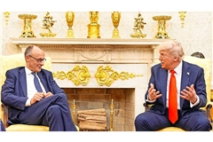 Merz kann geduldig zuhören. Der deutsche Bundeskanzler ist zum Antrittsbesuch beim US-Präsidenten.