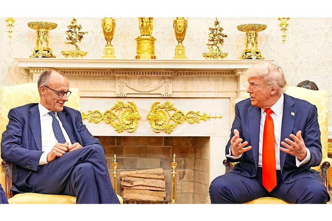 Friedrich Merz ist Sieger in der Trump-Show Merz kann geduldig zuhören. Der deutsche Bundeskanzler ist zum Antrittsbesuch beim US-Präsidenten.