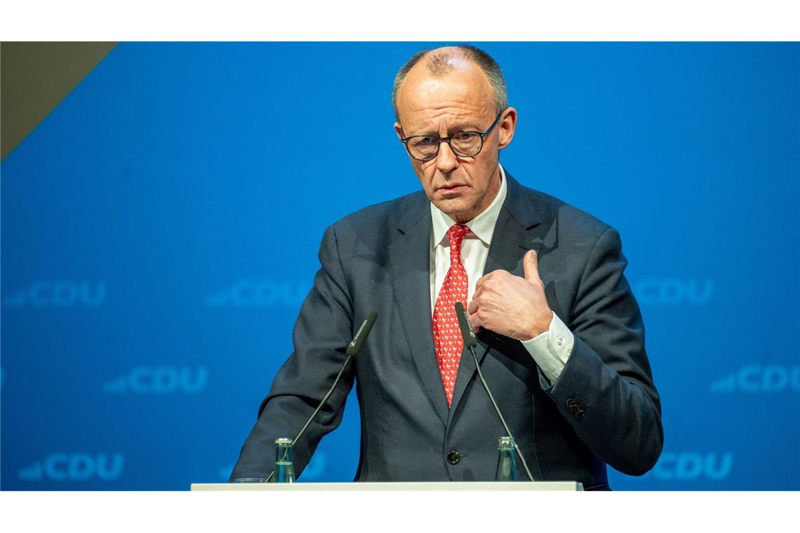 Merz kann sich eine zweite Amtszeit als Kanzler vorstellen.