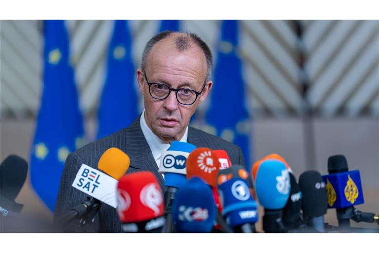 Merz macht vor dem EU-Gipfel noch einmal Druck bei den entscheidenden Themen.