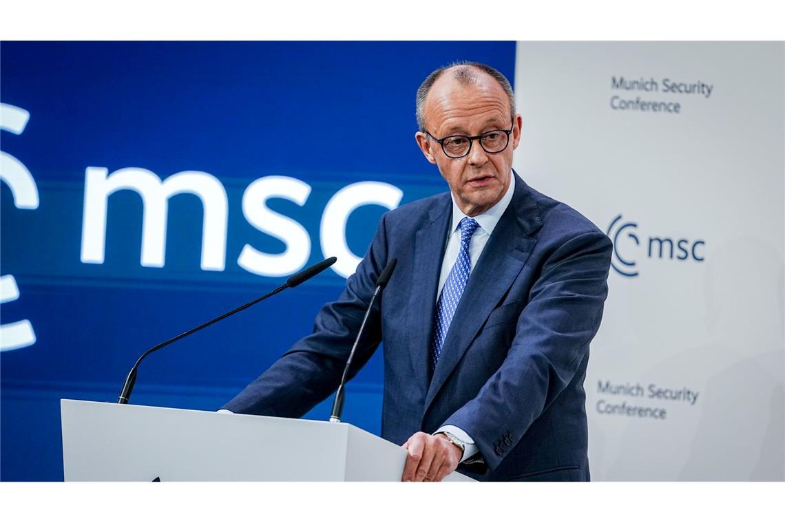 Merz setzt auch in Zukunft auf eine Partnerschaft mit den USA.