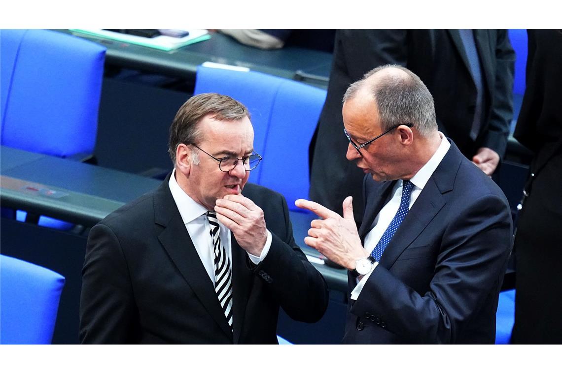 Merz und Pistorius: Zwei der wichtigsten Mitglieder des neuen Gremiums. (Archivbild)