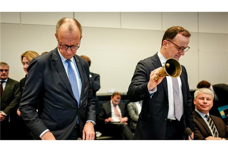 Merz unterrichtete heute die Unions-Fraktion über die Ukraine-Verhandlungen.