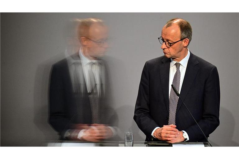 Merz will in den USA selbstbewusst auftreten. (Archivbild)