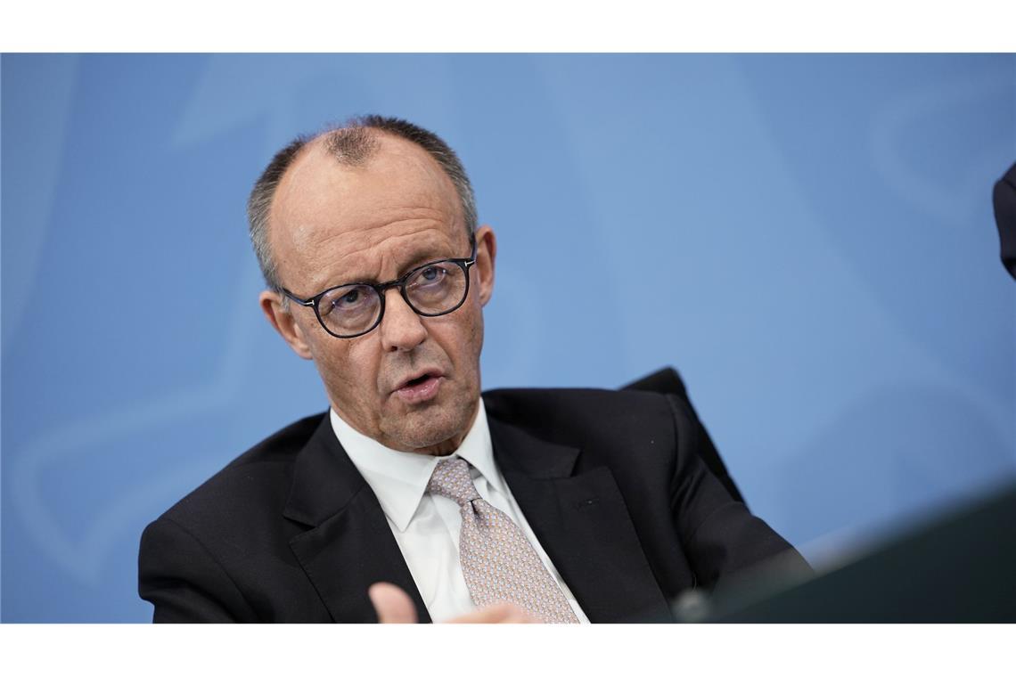 Merz zeigt sich zuversichtlich für die Abstimmung am Freitag.