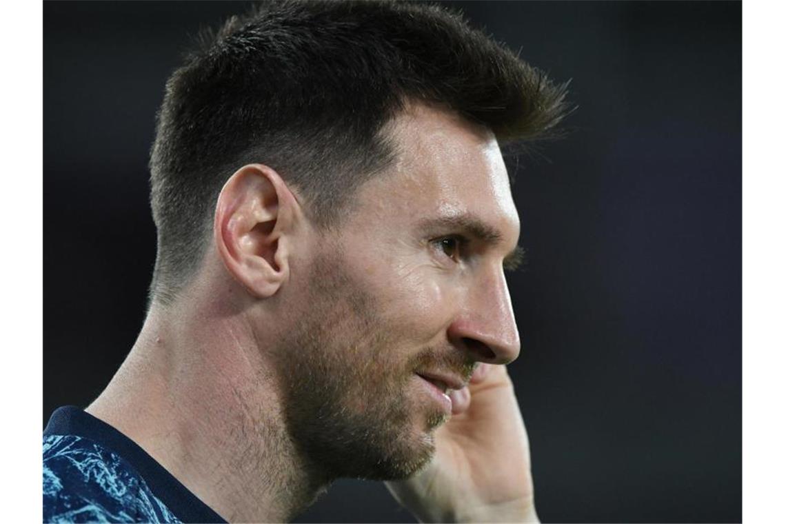 Wenn Messi mal redet: Verkündet er seinen neuen Verein? Messi spielte rund 21 Jahre für den FC Barcelona. Foto: Alexandre Brum/dpa