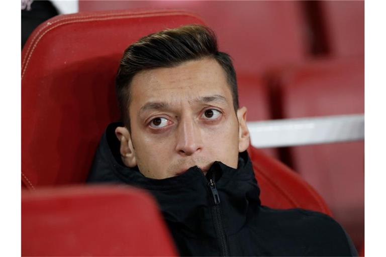 Mesut Özil hatte sich in den sozialen Netzwerken zur Unterdrückung der muslimischen Minderheit der Uiguren in China geäußert. Foto: David Klein/CSM via ZUMA Wire/dpa