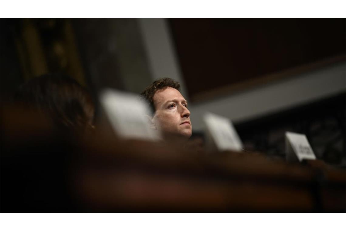 Meta-Chef Mark Zuckerberg. Sein Unternehmen muss wegen des Cambridge-Analytica-Datenschutzskandals eine Strafe von 25 Milliarden Dollar zahlen (Archivfoto).