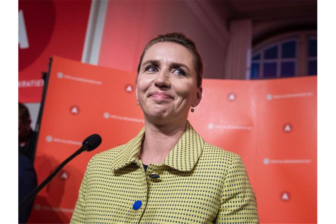 Dänemark erhält sozialdemokratische Minderheitsregierung Mette Frederiksen ist neue Ministerpräsidentin von Dänemark. Foto: Liselotte Sabroe/Ritzau Scanpix/AP