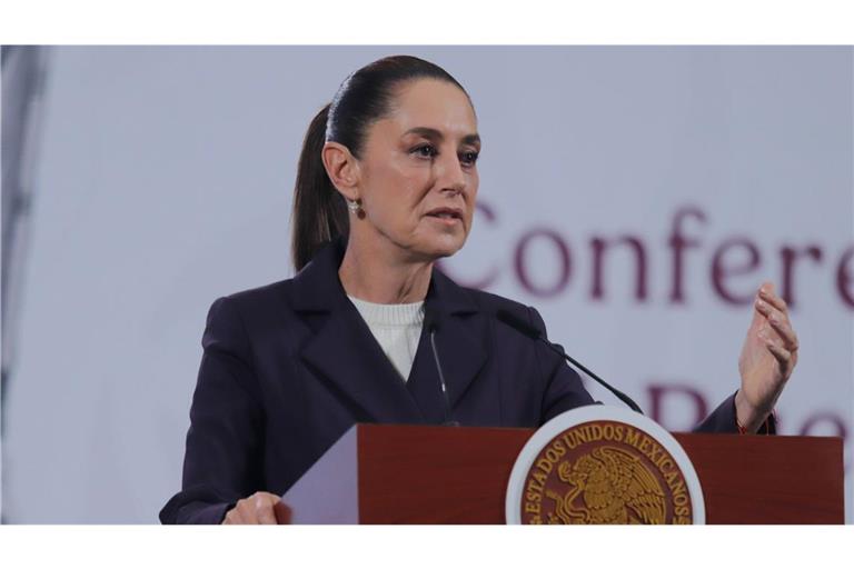 Mexikos Präsidentin Claudia Sheinbaum hat einen Einsatz von US-Truppen  in ihrem Land ausgeschlossen (Archivfoto).