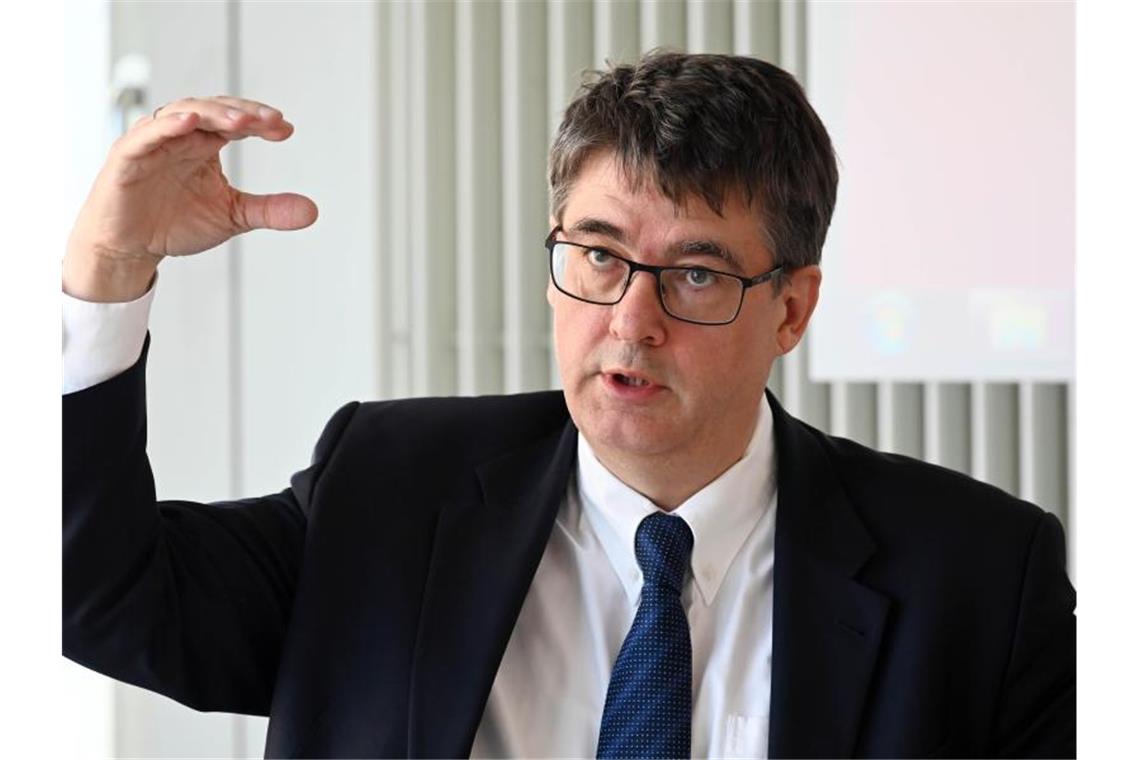 Michael Baumann, Vorstandsvorsitzender des Deutschen Krebsforschungszentrums (DKFZ). Foto: Uli Deck/dpa/Archivbild