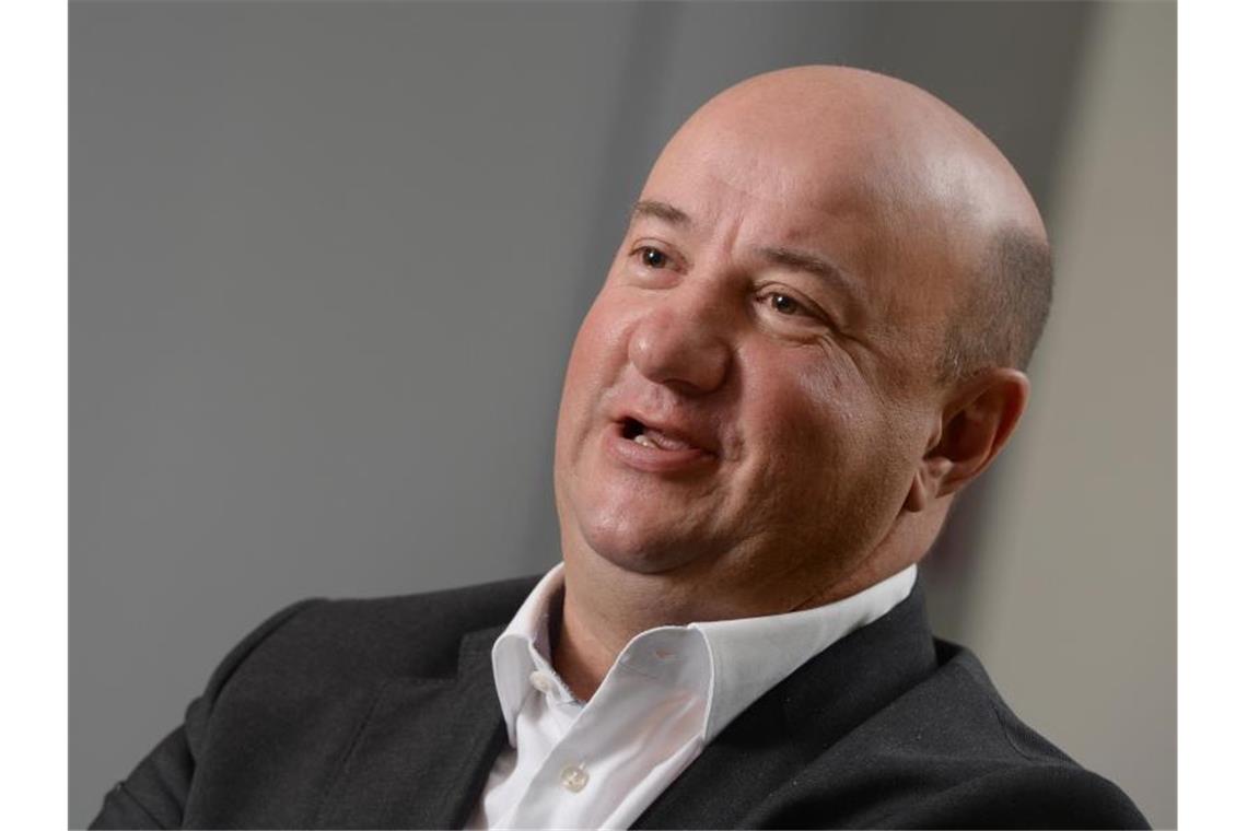 Brecht will Sperrminorität nach Konzernaufspaltung Michael Brecht, der Gesamtbetriebsratsvorsitzende des Automobilkonzerns Daimler AG. Foto: Bernd Weissbrod/dpa/Archivbild