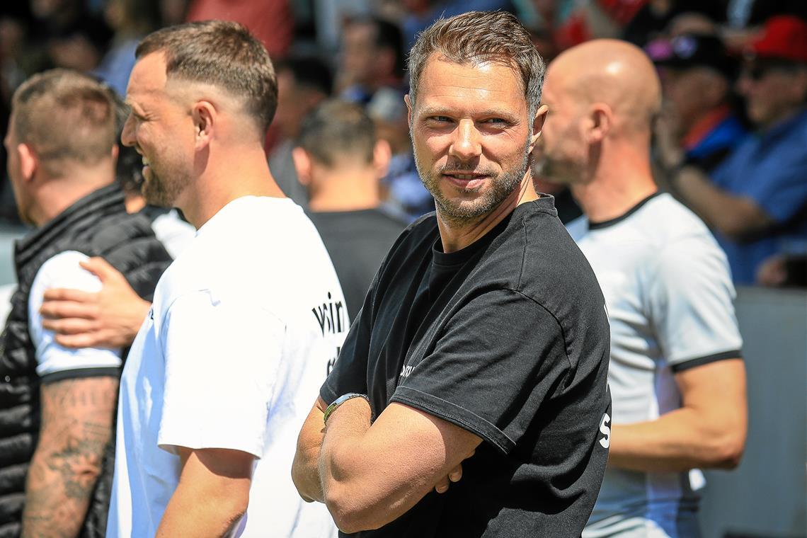 Michael Ferber und das SG-Team bereiten sich intensiv auf die 3.Liga vor. Foto: Alexander Becher