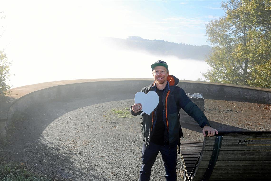Michael Haberkorn bietet Singlewanderungen ganz ohne Datingzwang an. Foto: Gabriel Habermann