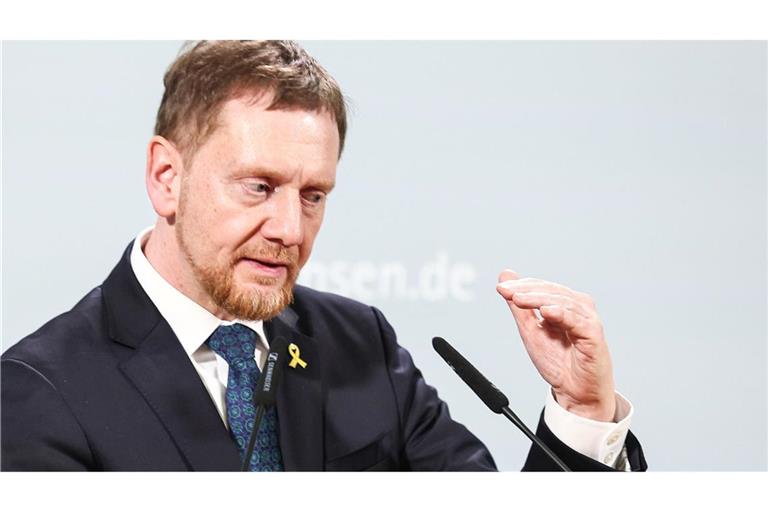 Michael Kretschmer, Ministerpräsident von Sachsen und Vorsitzender der Ministerpräsidentenkonferenz (Archivbild).