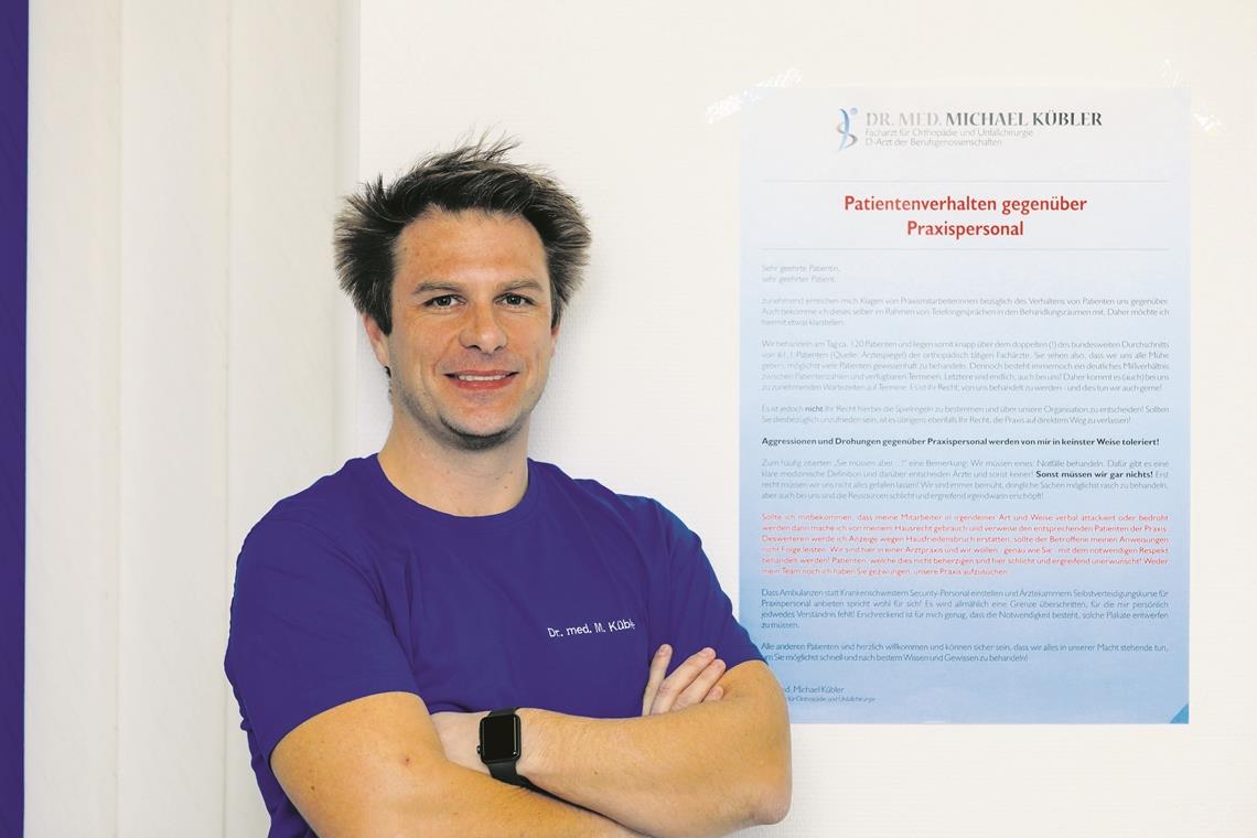 Menschen des Jahres 2019 Michael Kübler. Archivfoto: A. Becher